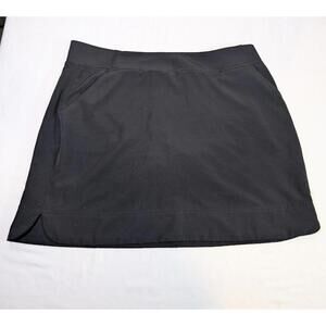 32 Degrees Cool Black Women's Size Large Tennis Skort with Pockets